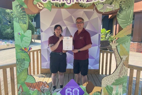 Colchester Zoo Wins Two BIAZA Awards!
